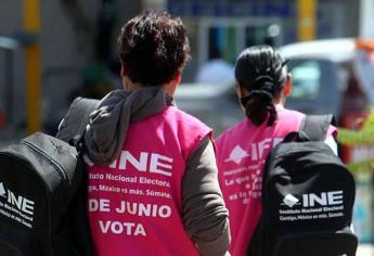 Capacitadores del INE no trabajan en lugares de alto riesgo
