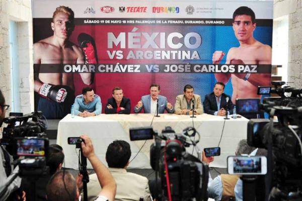 Omar Chávez regresa el 19 de mayo