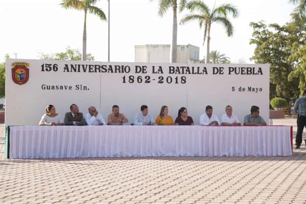 Conmemoran en Guasave el 156 aniversario de la Batalla de Puebla
