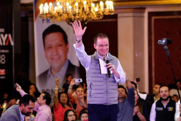 Anaya plantea contraste de ideas sin violencia en el proceso electoral
