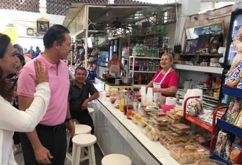 Anuncia Gobernador apoyo a Mercados de Sinaloa
