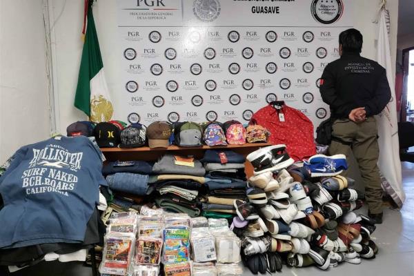 PGR decomisa piratería en Guasave