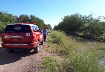 Hombre en canal moviliza a corporaciones... se había metido a bañar