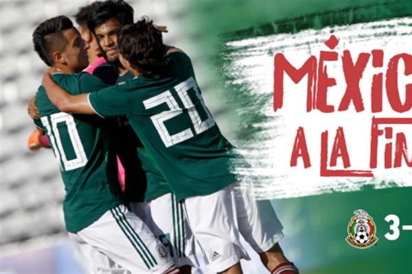 ¡Hat Trick de Eduardo Aguirre pone a México en la final del Torneo Esperanza de Toulon!