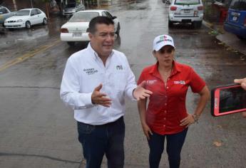 Agradecen a Álvaro Ruelas la construcción del Pluvial Valdez