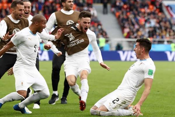 Uruguay insistió y vence por la mínima de 1-0 a un Egipto férreo