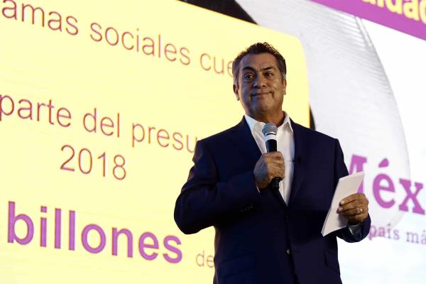 Ofrece El Bronco a Tamaulipas crecimiento y combate a la inseguridad