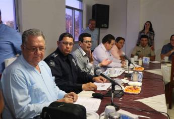 Guinto Marmolejo presenta balance ante Consejo Municipal de Seguridad