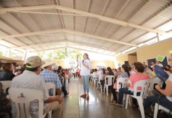 Se compromete candidata a triplicar apoyo a familias vulnerables