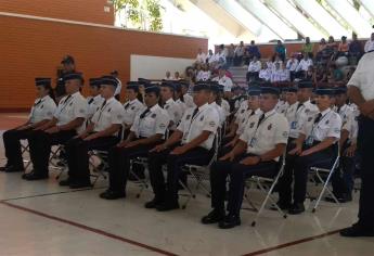 Concluyen su formación policial 65 cadetes del INECIPE