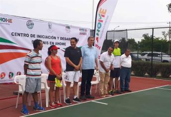 Inauguran Centro de Iniciación y Desarrollo de Tenis en Ahome