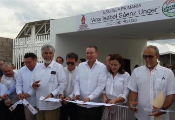 Inaugura gobernador ciclo escolar 2018-2019