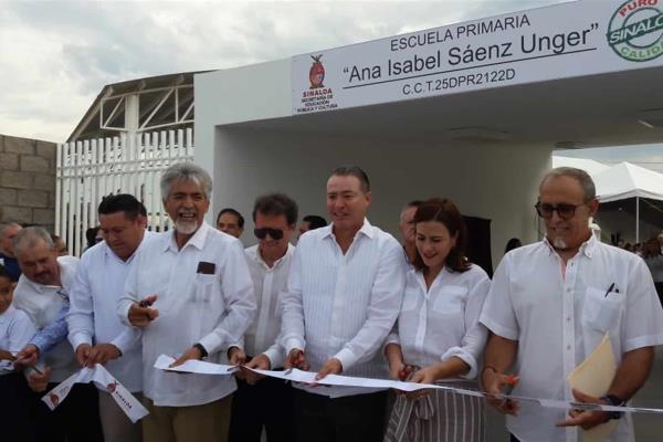 Inaugura gobernador ciclo escolar 2018-2019