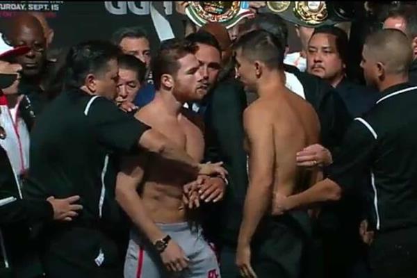 Canelo y Golovkin casi terminan a golpes... ¡Antes del combate!