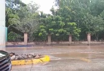 Drenan  agua del Parque Sinaloa hacia el Centenario