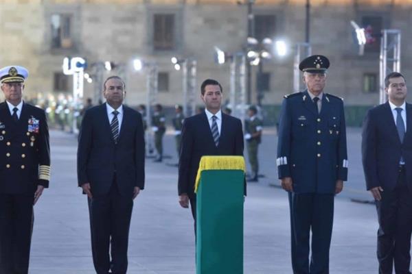 Encabeza Peña Nieto ceremonia por víctimas de los sismos de 1985 y 2017
