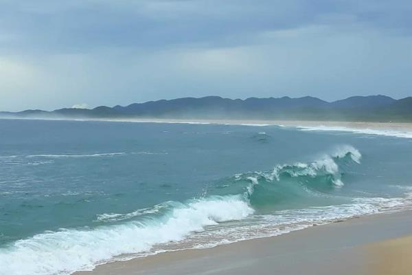 Prevén mar de fondo desde Baja California sur hasta Chiapas