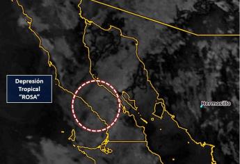 Rosa se degrada a depresión tropical sobre la costa occidental de BC