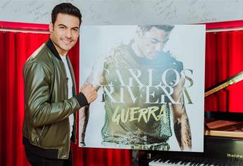 Carlos Rivera presenta su disco “Guerra”, en Miami