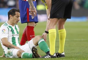 Real Betis confirma lesión del mexicano Andrés Guardado