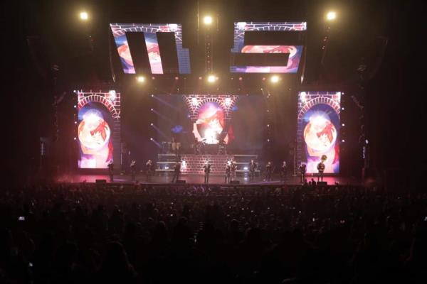 Banda MS se presenta con éxito en Los Ángeles