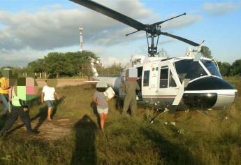 Transportan víveres y medicamento a zonas afectadas por Willa