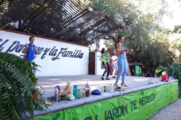 Realizan Tu jardín te necesita