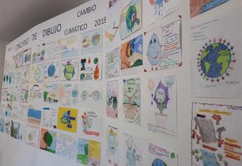 Niños ahomenses combaten cambio climático con dibujos y oratoria