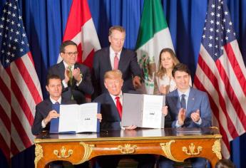 Peña Nieto firma el Tratado México, Estados Unidos y Canadá (T-MEC)