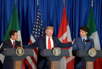 Confían Trump y Trudeau en que habrá beneficios por T-MEC