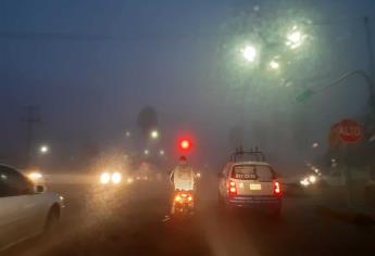 Recomiendan precaución ante niebla en carretera Los Mochis-El Fuerte