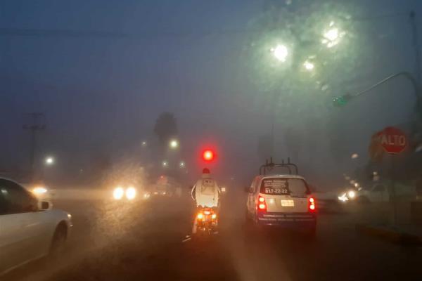 Recomiendan precaución ante niebla en carretera Los Mochis-El Fuerte