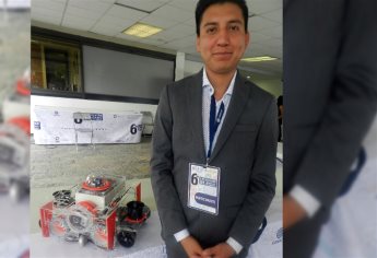 Estudiante diseña robot submarino para medir contaminación en agua