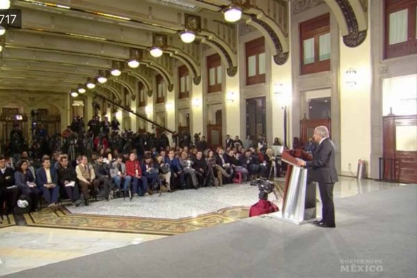 López Obrador anuncia nueva estrategia de pacificación