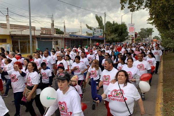 Realizan con éxito la XXVII Caminata Malova