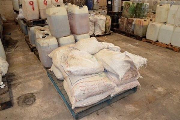 FGS incinera drogas sintéticas aseguradas en Sinaloa