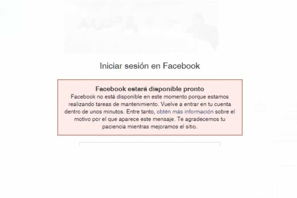 Usuarios reportan fallas en Facebook e Instagram