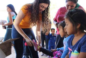 DIF Ahome da seguimiento a peticiones en el ejido Goros 2