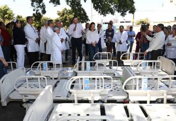 Entrega Quirino 40 camas nuevas al Hospital General de Culiacán