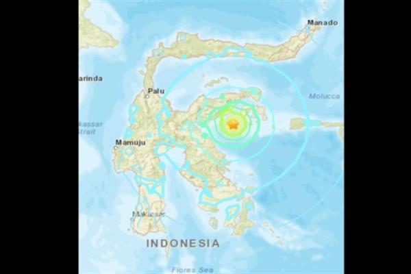 Terremoto de magnitud 6.8 azota Indonesia; hay alerta de de tsunami