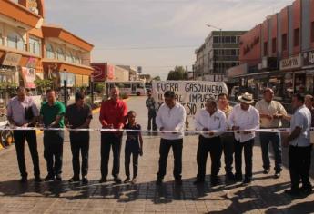 Entrega gobernador la modernización de la calle Guillermo Prieto