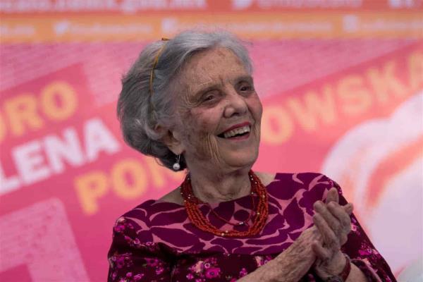 Elena Poniatowska, prolífica y multipremiada escritora mexicana