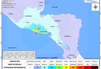 Alerta de tsunami en El Salvador tras terremoto de 6.8