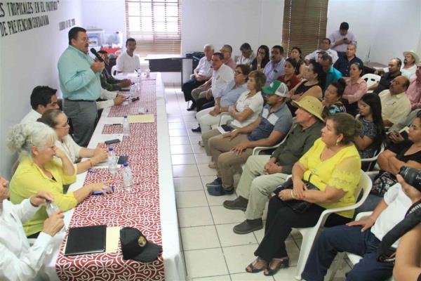 Realizan sesión del Consejo Municipal de PC en Navolato