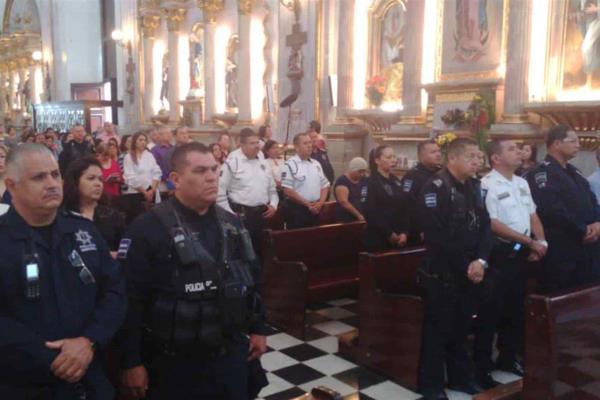 Celebran Día del Policía en Culiacán