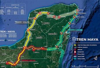 López Obrador pide a empresa de Carlos Slim acelerar la obra del Tren Maya