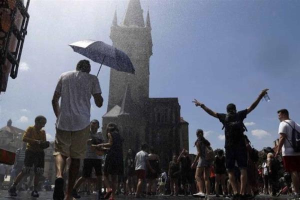 Europa, con temperaturas mayores a los 40 grados Celsius