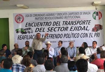 Transportistas refrendan afiliación a la CNC