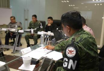 Se integra Guardia Nacional a reunión de seguridad de Sinaloa