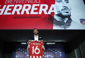 Presentan a Héctor Herrera con el Atlético de Madrid y portará el “16”